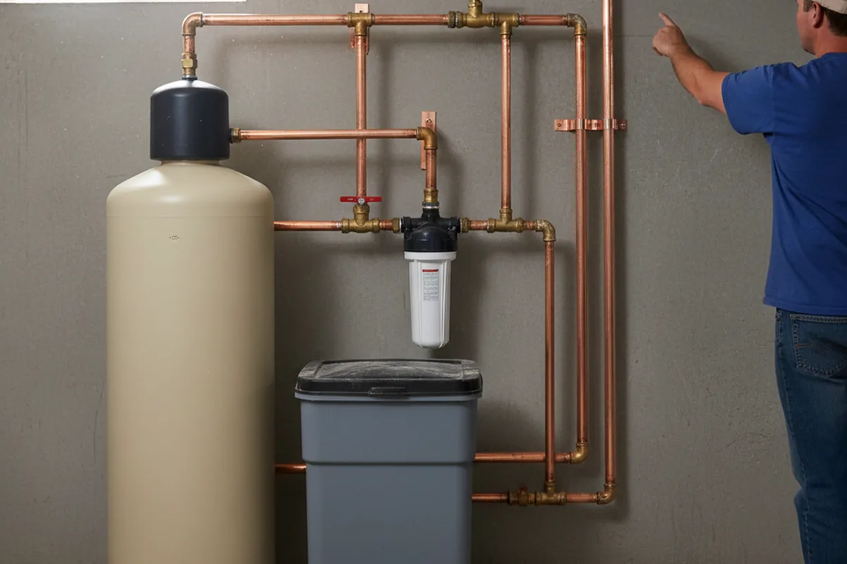 Whole-house water treatment system installed in Heavener